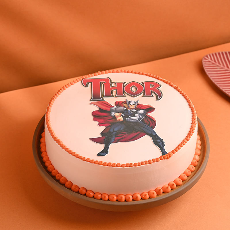 Thor Decorated Cake