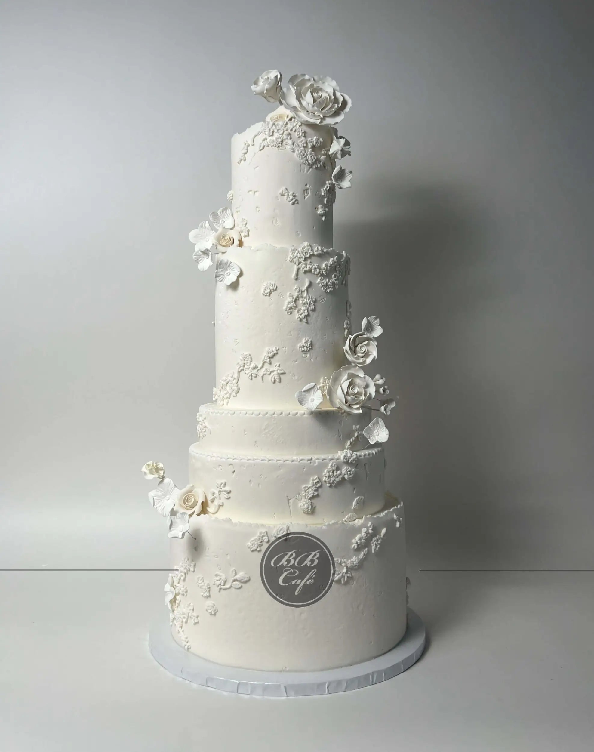 White Decorated Cake