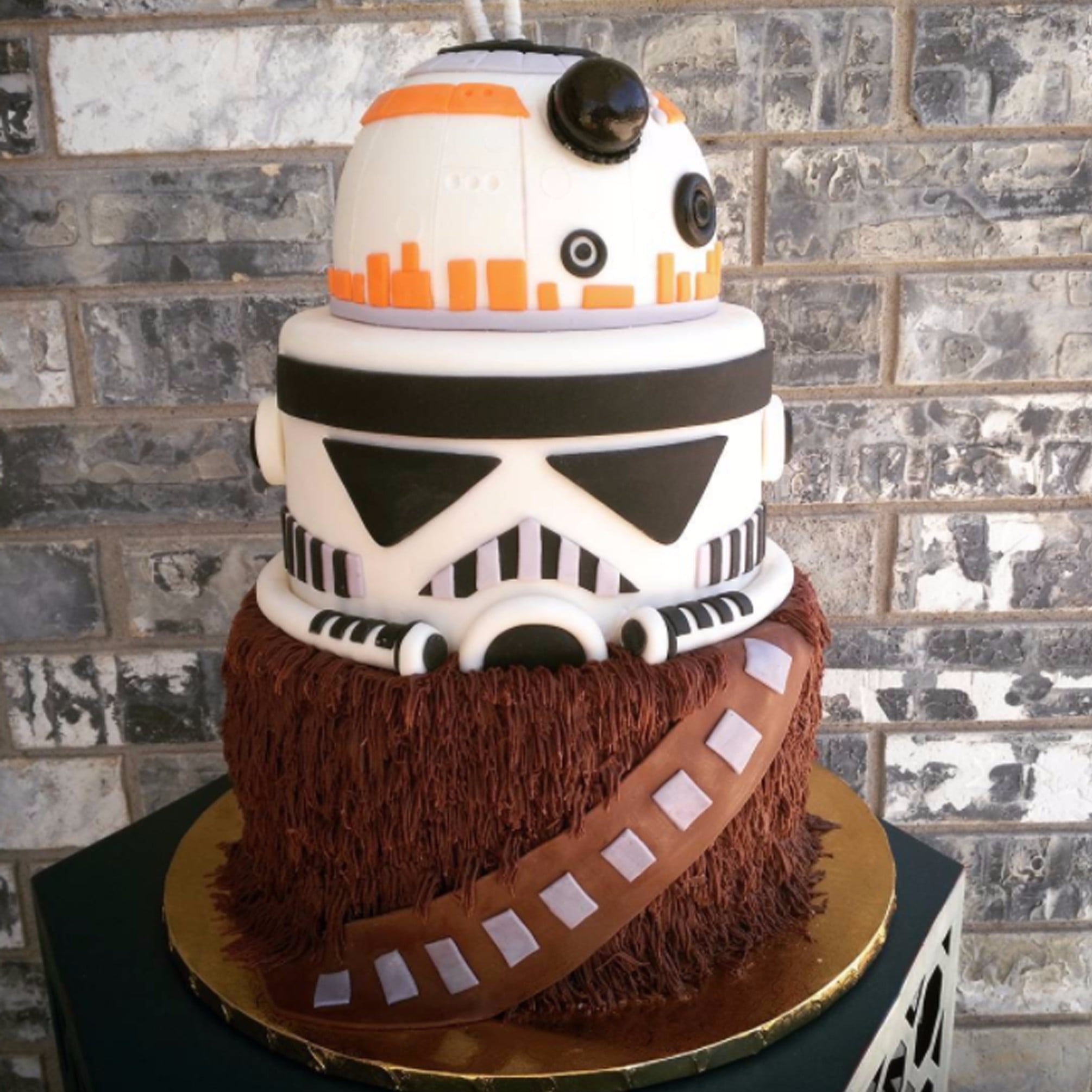 Star Wars Decorated Cake