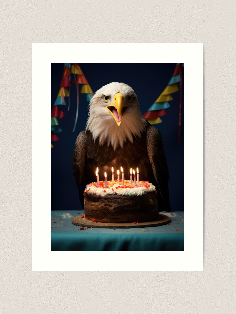 Eagle Decorated Cake