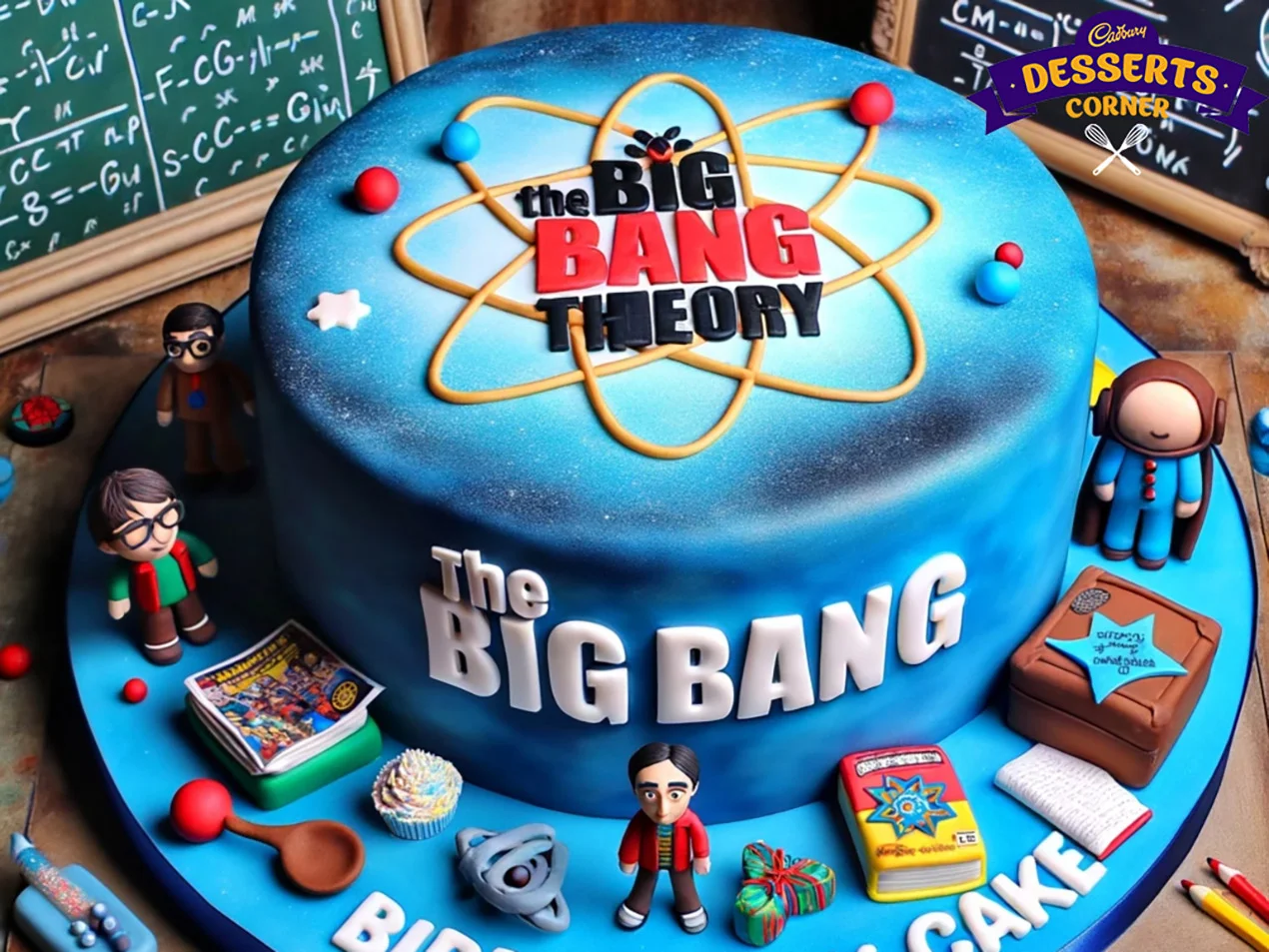 Decorated Cake The Big Bang Theory