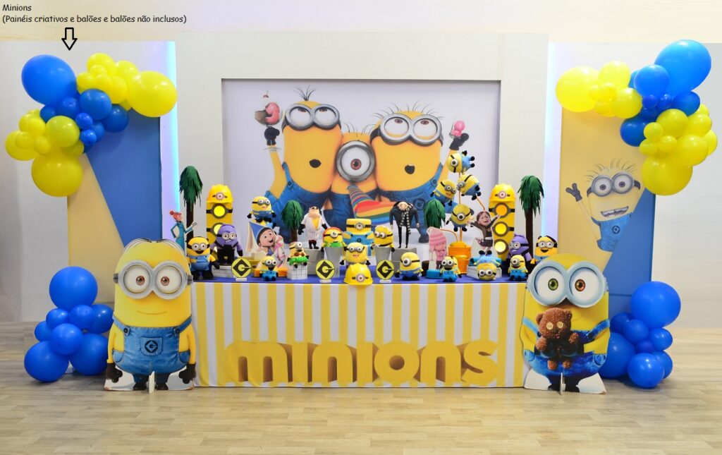 Bolo Decorado Minions