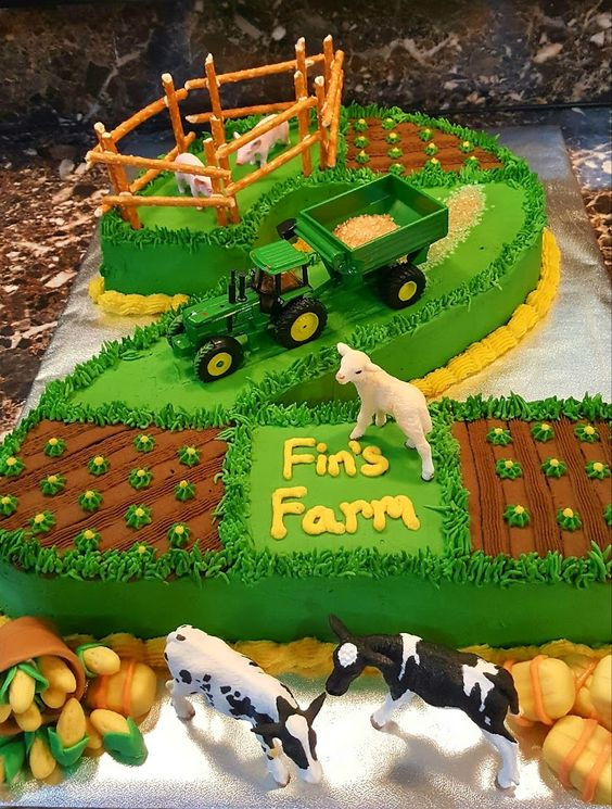 Decorated Cake Agriculture