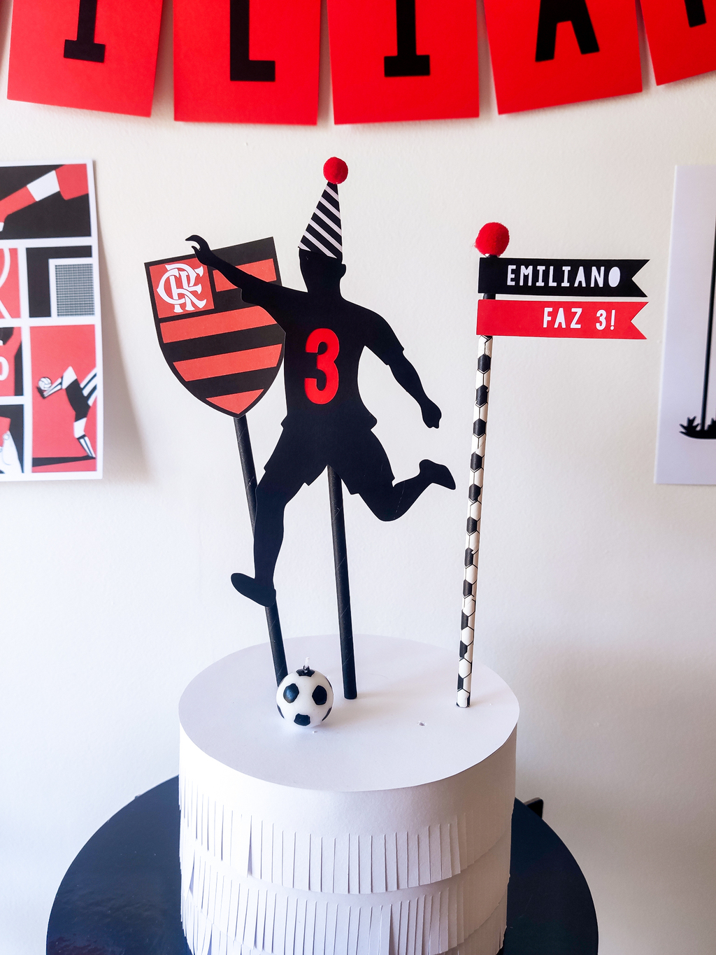 Flamengo Decorated Cake