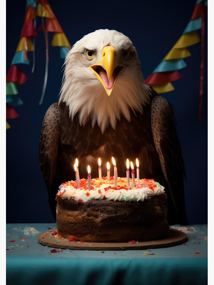 Eagle Decorated Cake