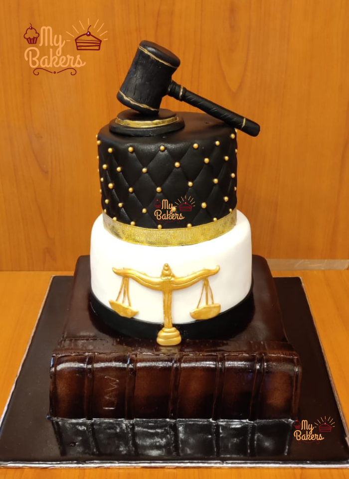 Lawyer Decorated Cake