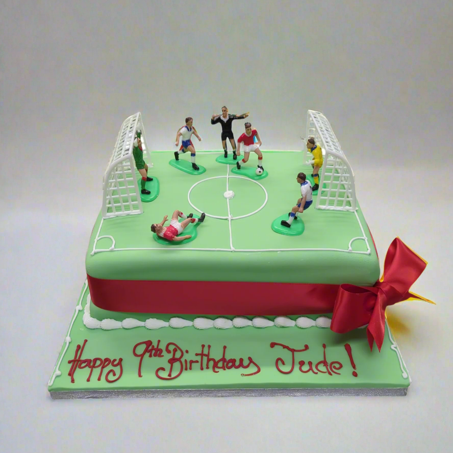 Football Field Decorated Cake