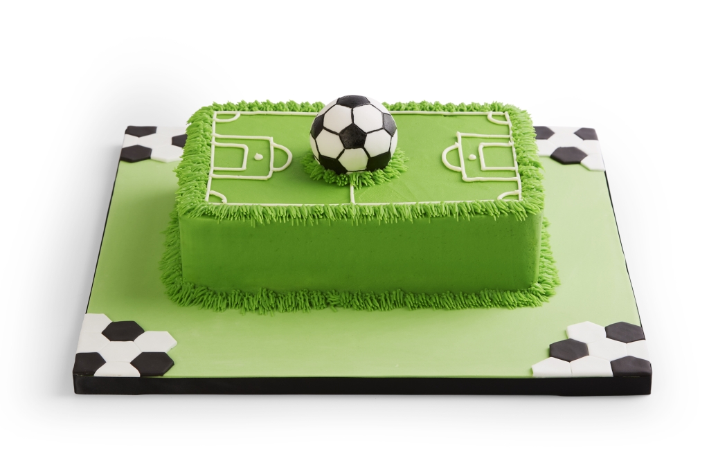 Football Field Decorated Cake