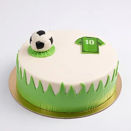 Decorated Football Cake