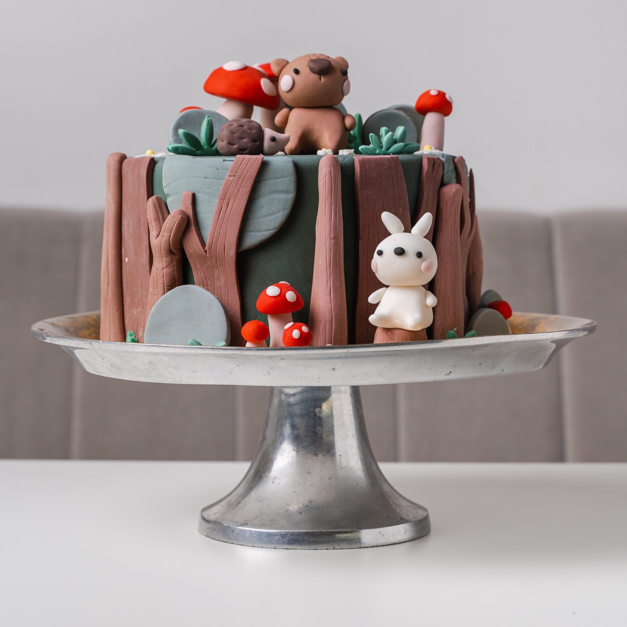 Forest Decorated Cake