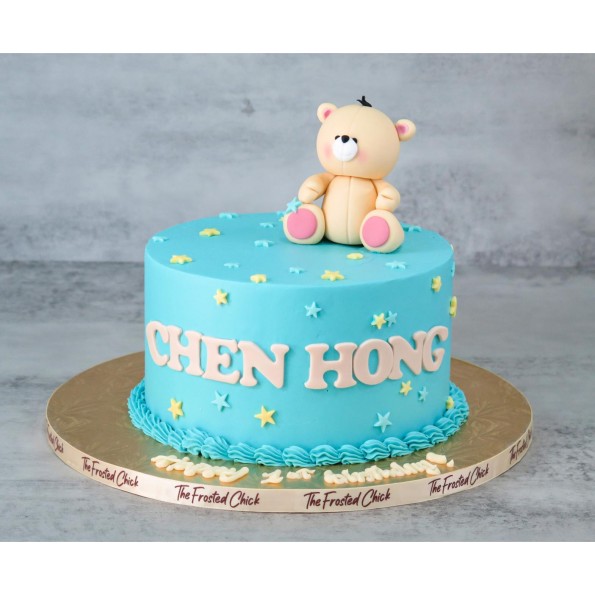 Teddy Bear Decorated Cake