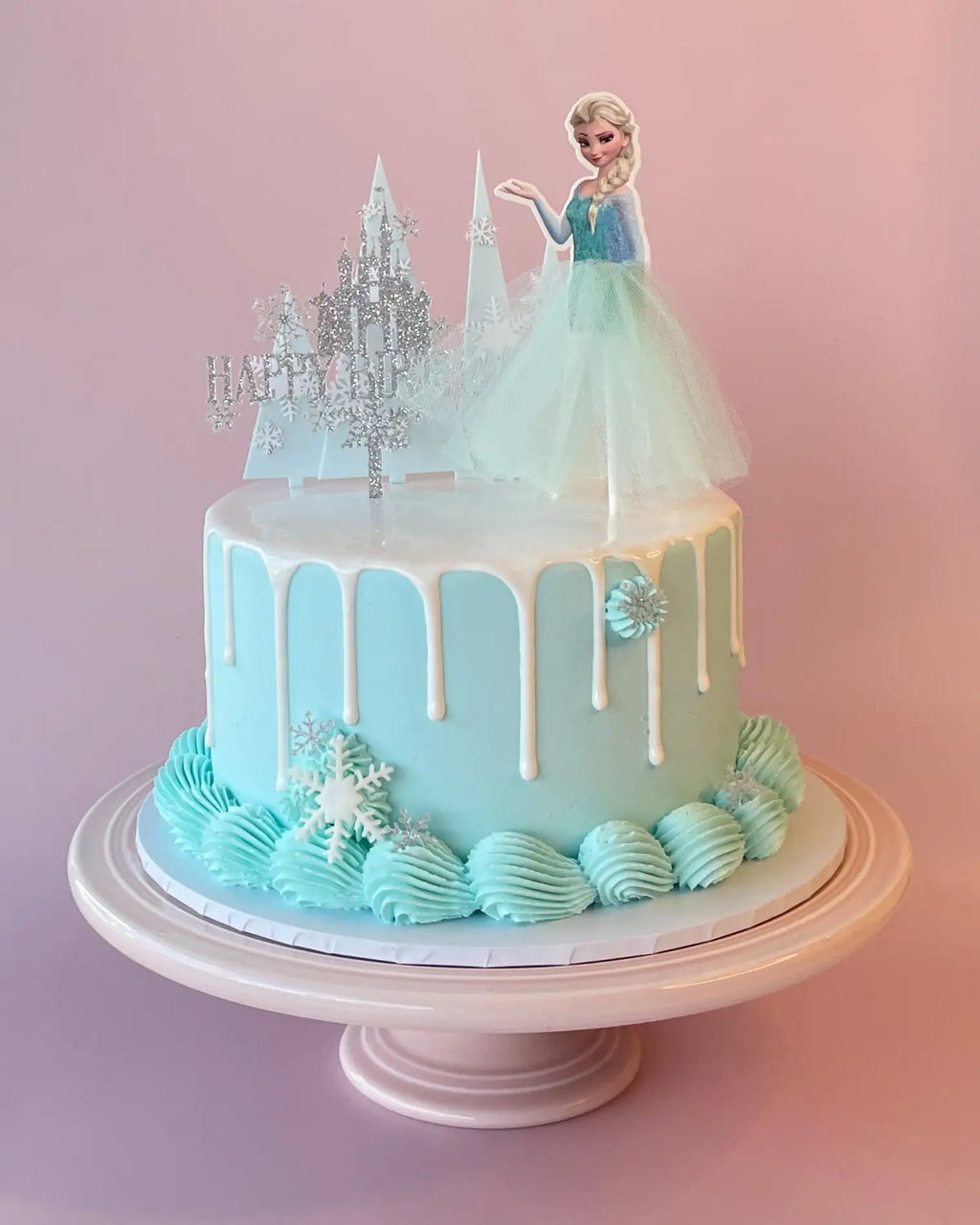 Frozen Decorated Cake