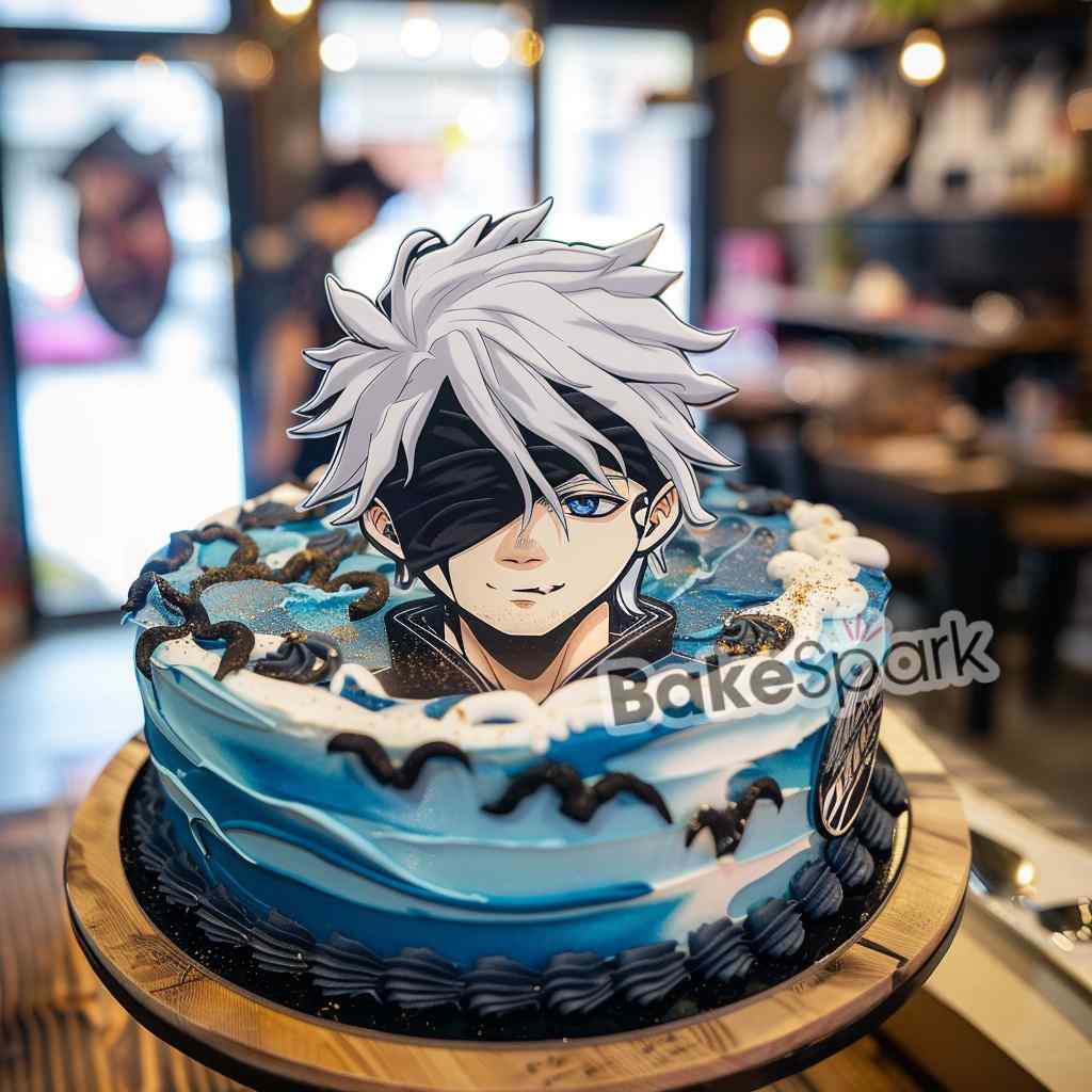 Anime Decorated Cake