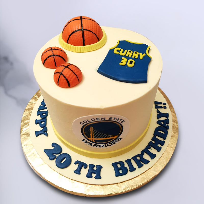 Basketball Decorated Cake