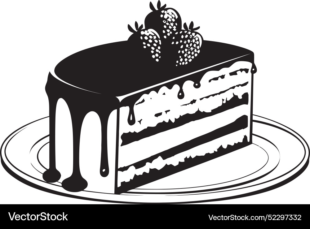 Graphite Decorated Cake