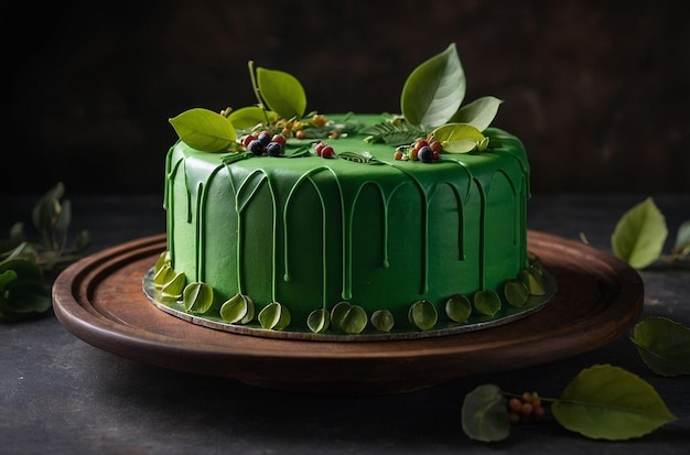 Nature Decorated Cake