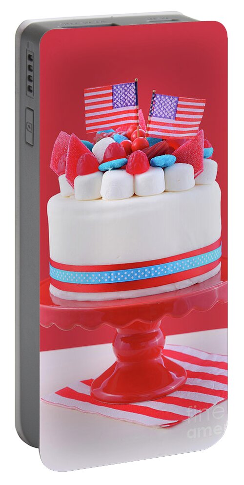 Battery Decorated Cake