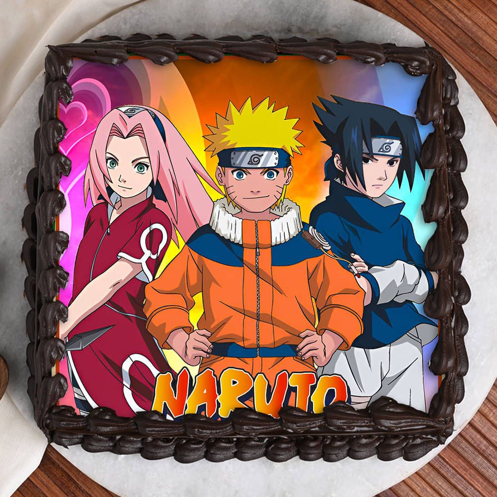 Anime Decorated Cake