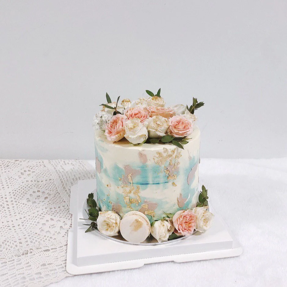 Nature Decorated Cake