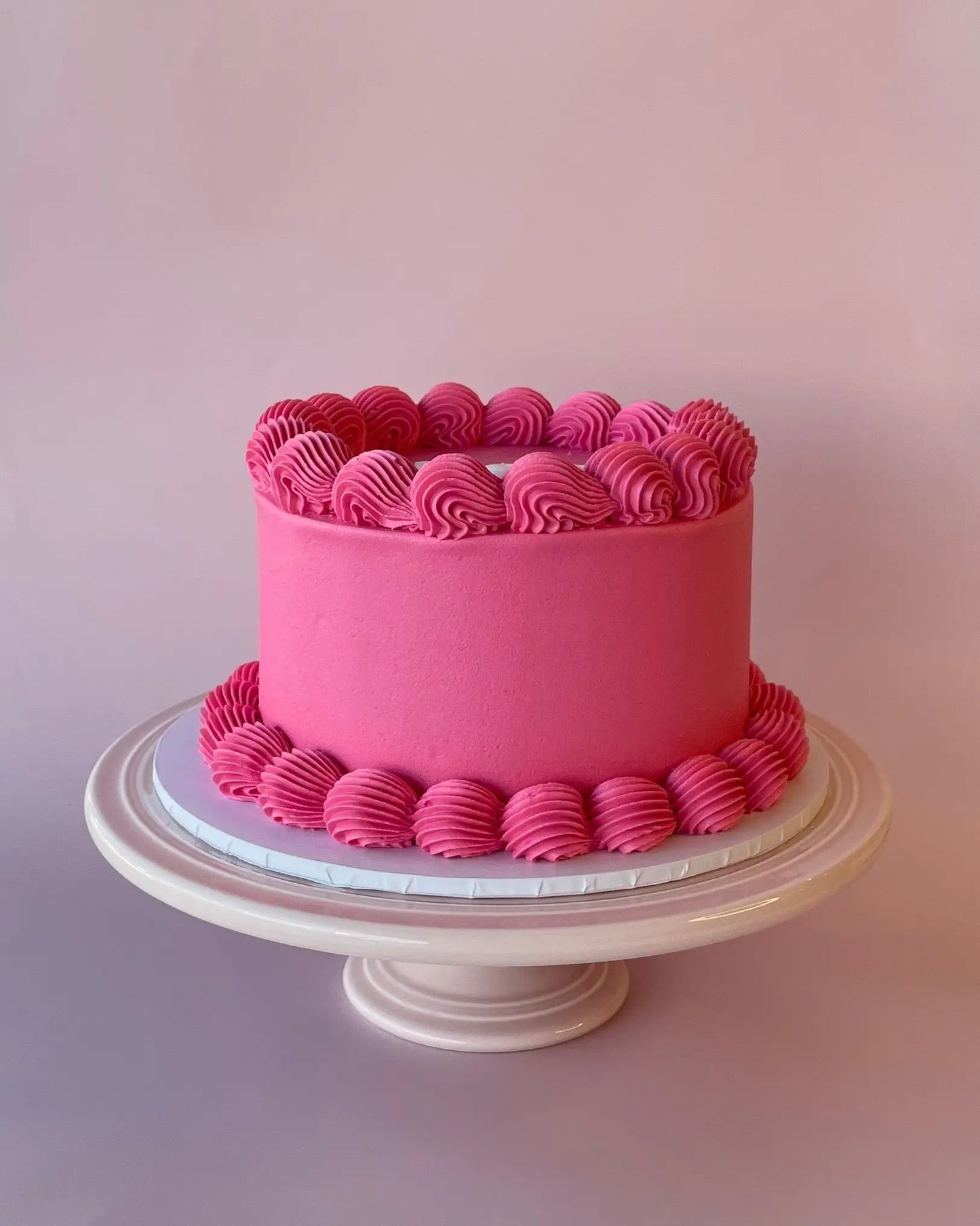 Pink Decorated Cake