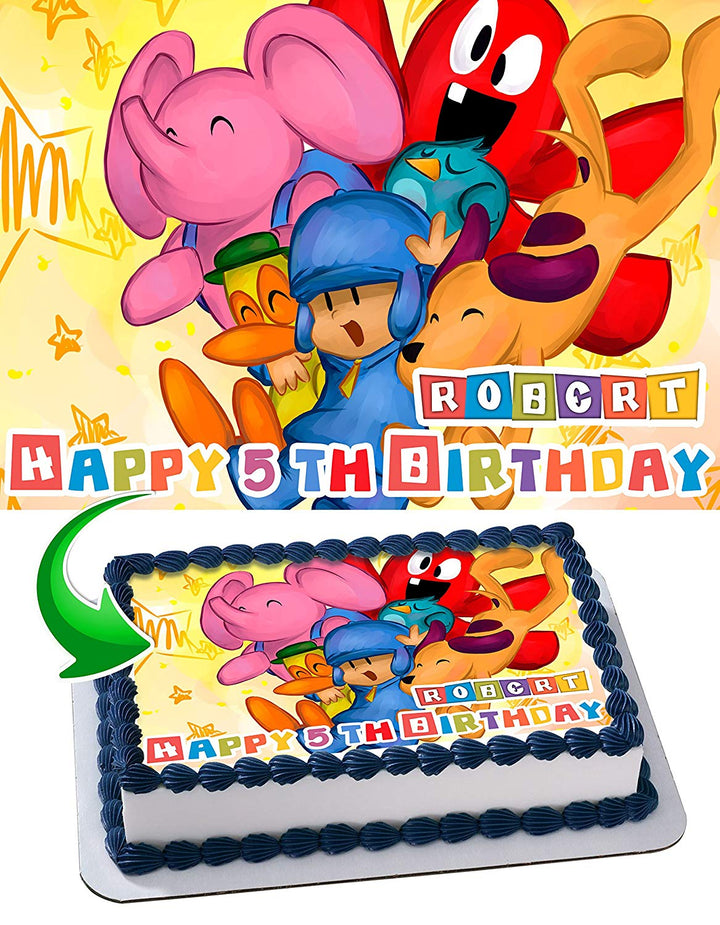 Pocoyo Decorated Cake