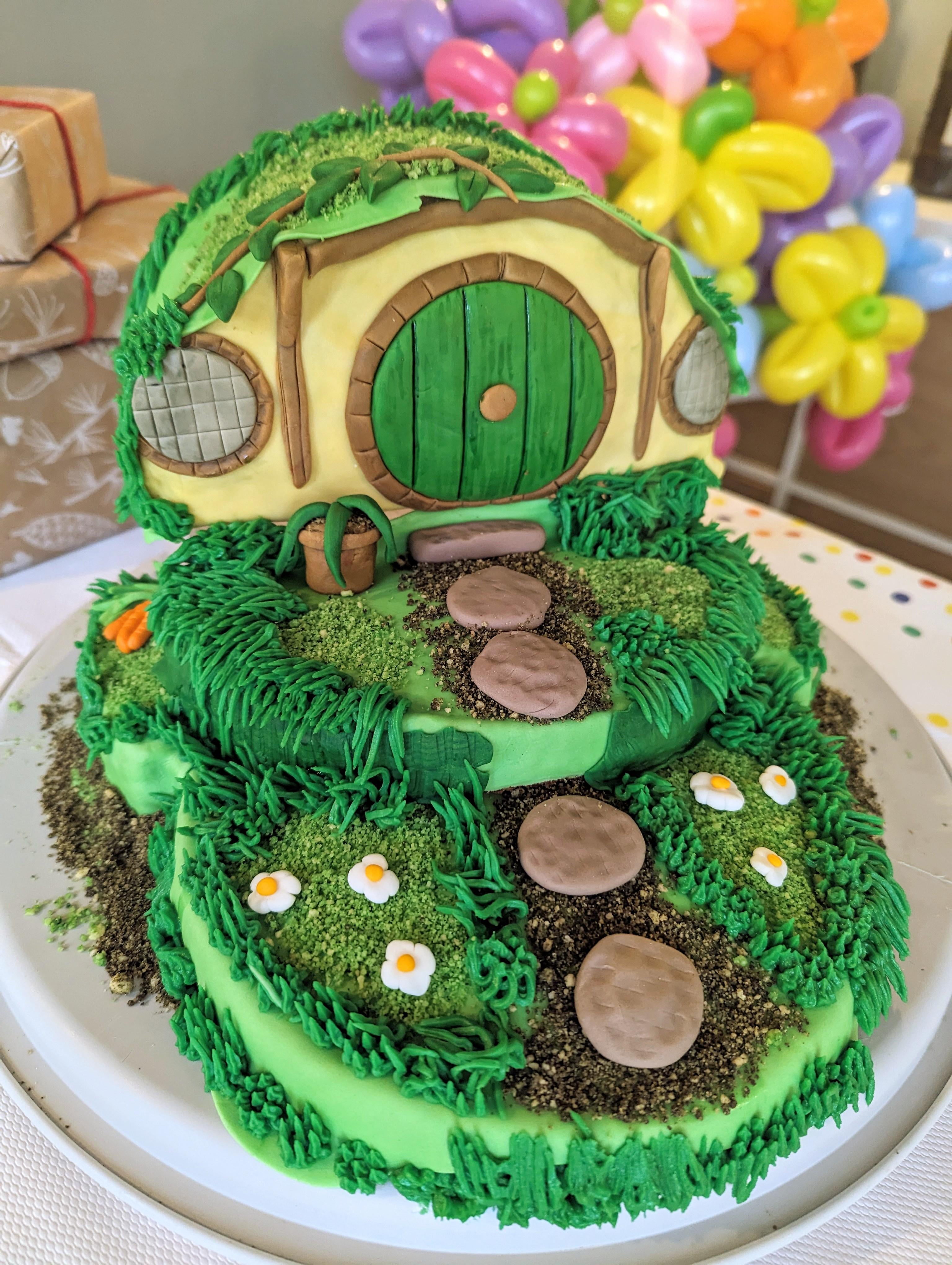 Lord Of The Rings Decorated Cake