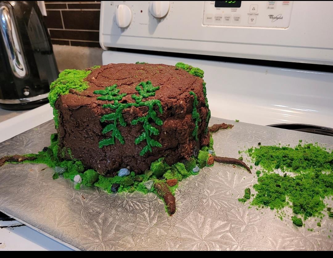 Forest Decorated Cake