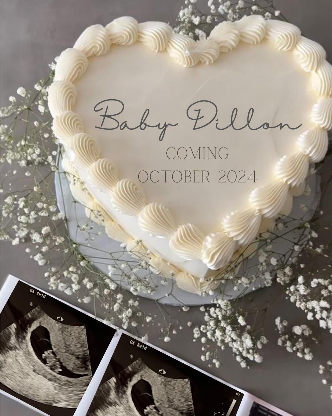 Pregnancy Decorated Cake