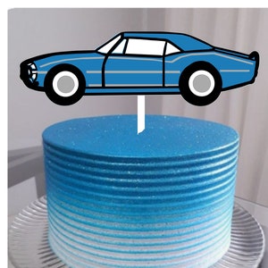 Camaro Decorated Cake