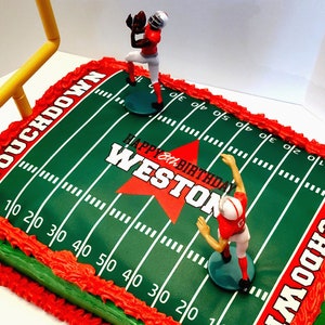 Football Field Decorated Cake