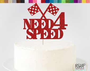 Need For Speed ​​Decorated Cake