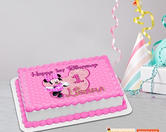 Minnie Decorated Cake