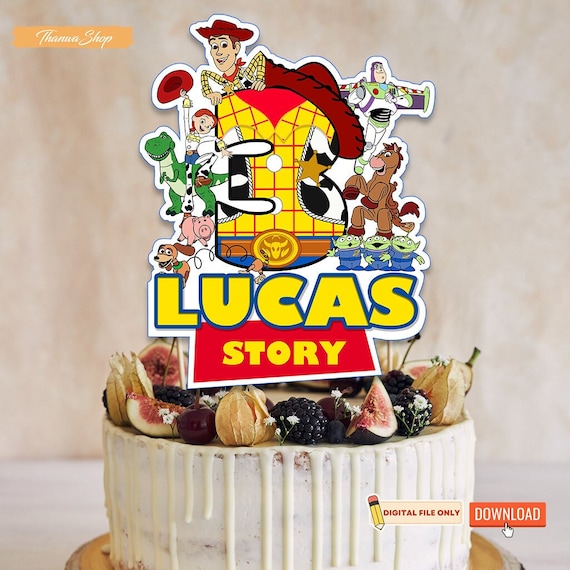 Toy Story Decorated Cake