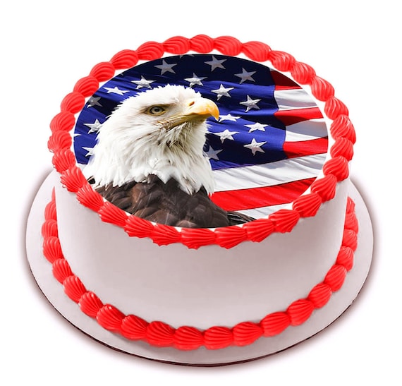 Eagle Decorated Cake