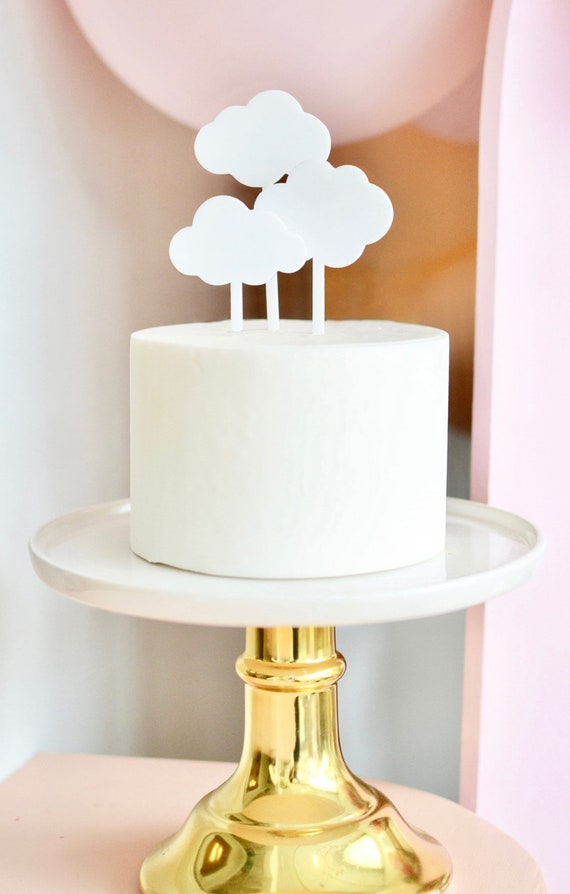 Cloud Decorated Cake