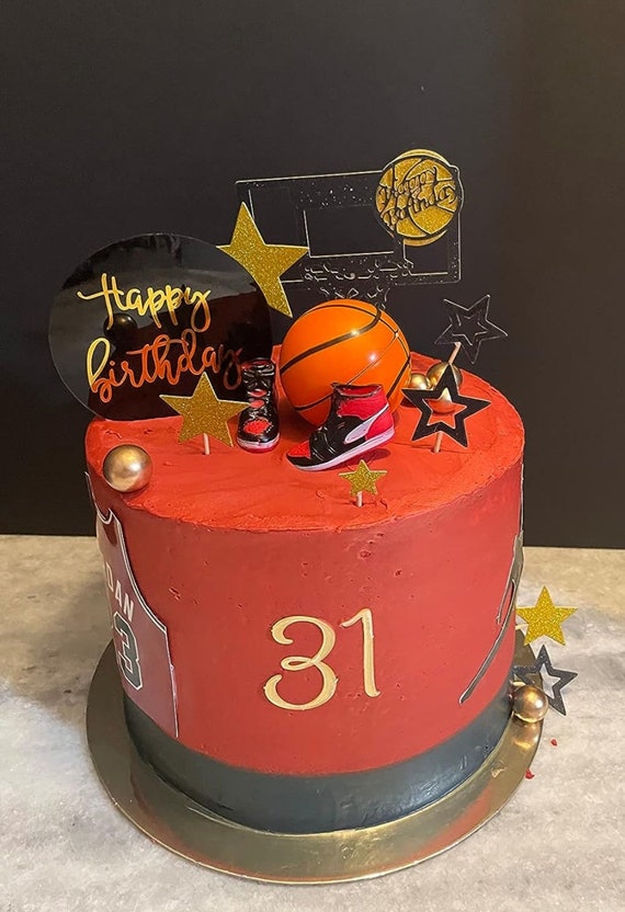 Basketball Decorated Cake