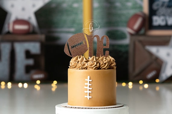 Decorated Football Cake