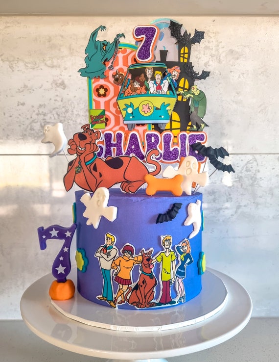 Decorated Scooby Doo Cake