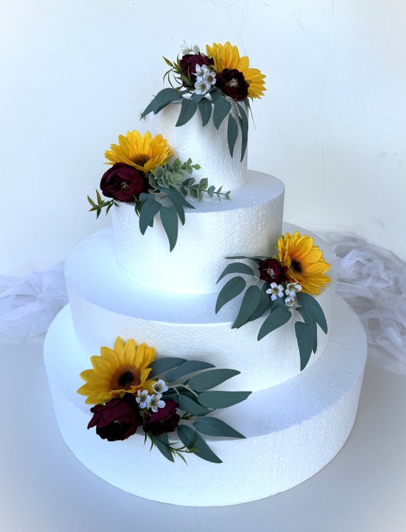 Sunflower Decorated Cake