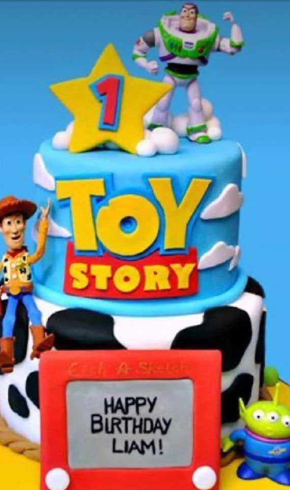 Toy Story Decorated Cake