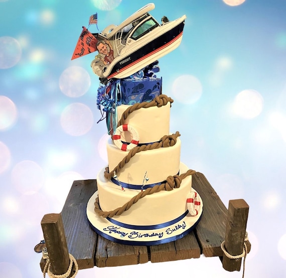 Sailor decorated cake