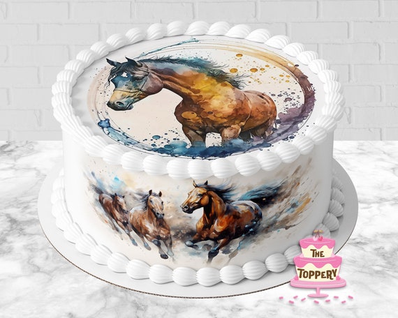 Horse Decorated Cake