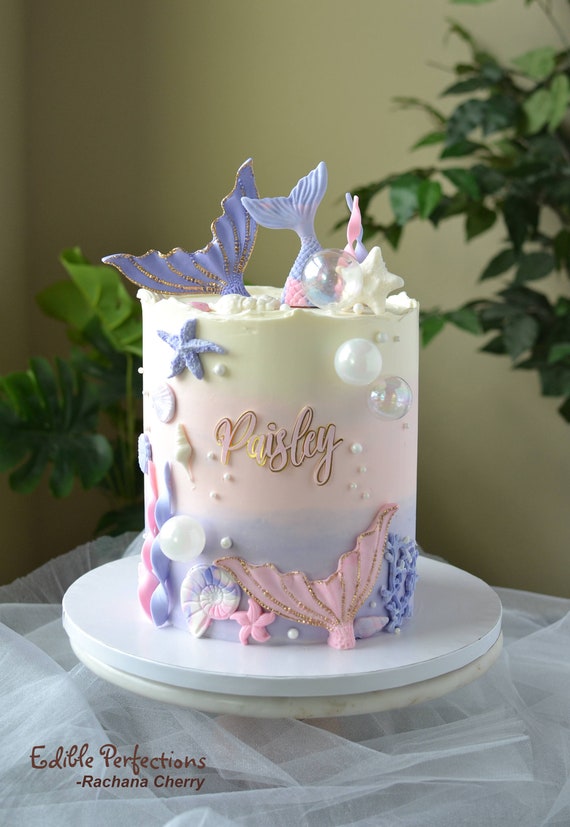 Mermaid Decorated Cake