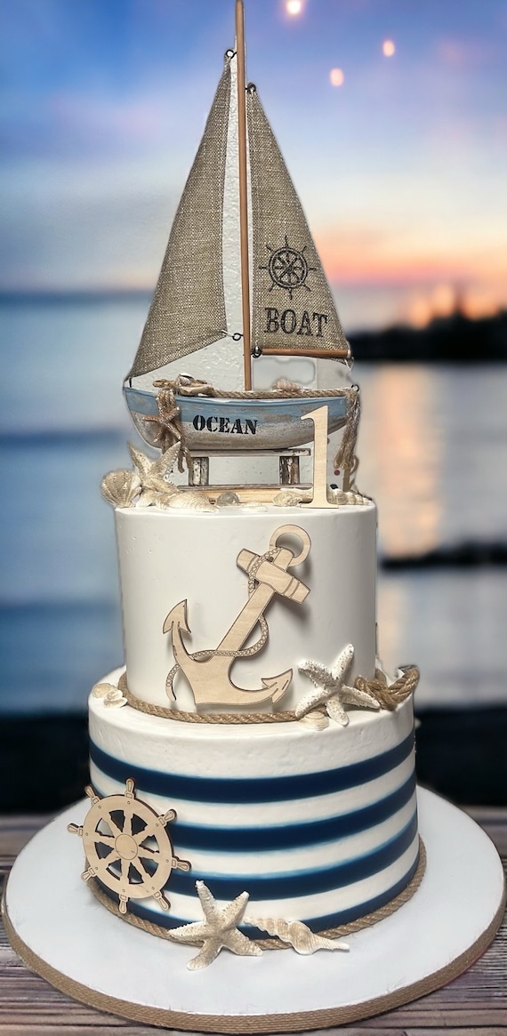 Sailor decorated cake