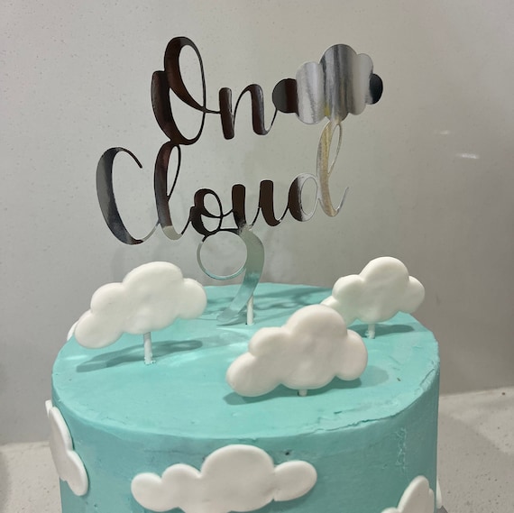 Cloud Decorated Cake