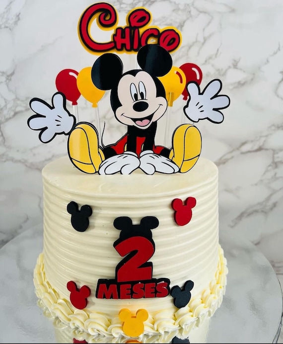 Mickey decorated cake