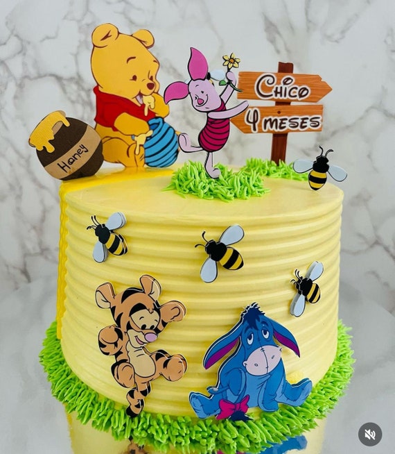 Winnie the Pooh Decorated Cake