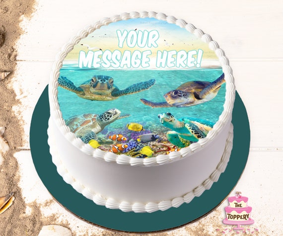 Decorated Sea Cake