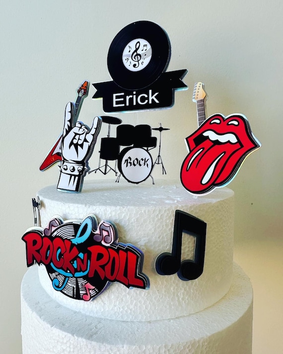 Rock Decorated Cake