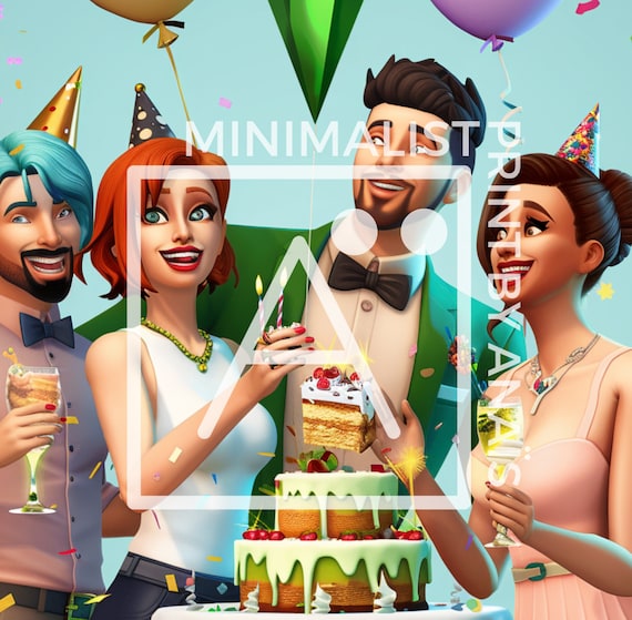 Decorated Cake The Sims 4